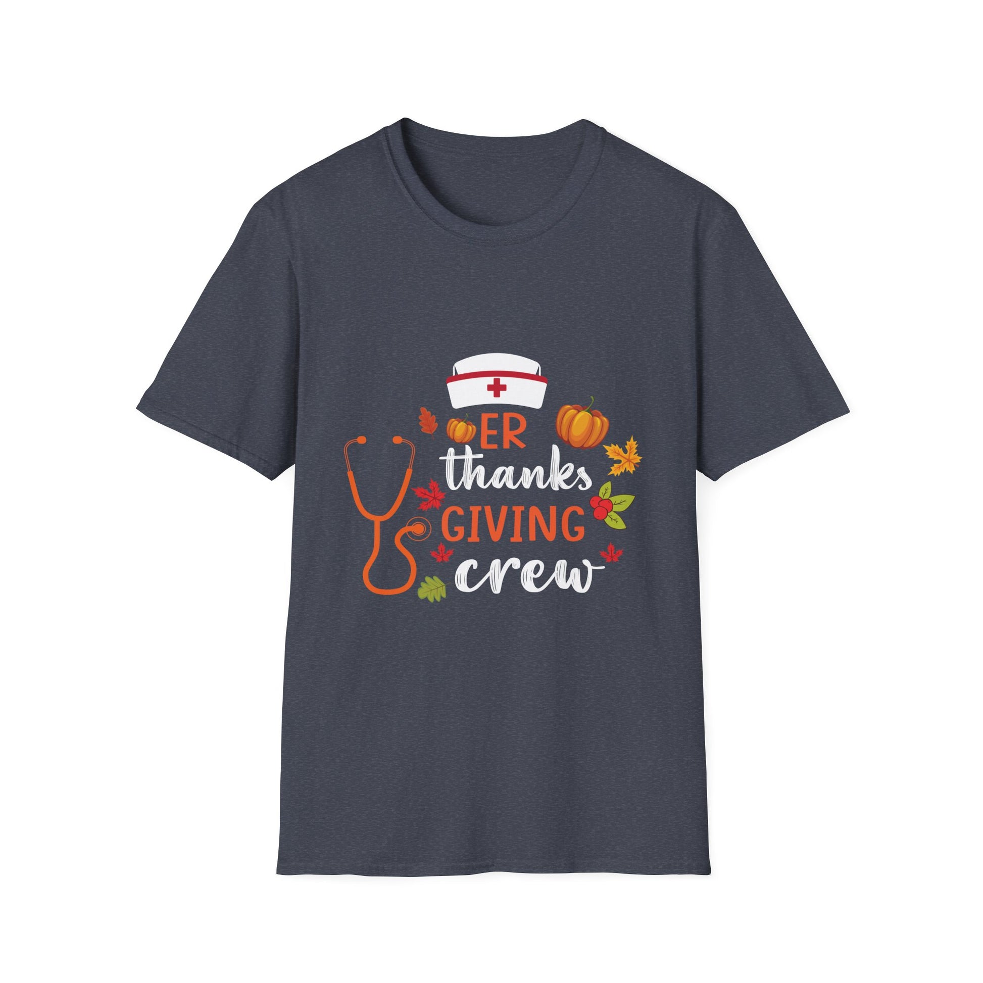ER Thanksgiving Nurse Crew Emergency Room Nurse Thanksgiving  Unisex T-Shirt