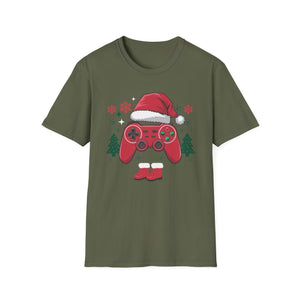 Christmas Gamer T-Shirt — Santa Controller Holiday Tee