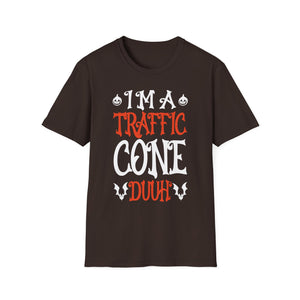 I'm a Traffic Cone Halloween Traffic Cone Unisex Softstyle T-Shirt