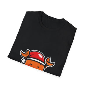 Christmas Crab Santa Hat Ugly Christmas Sweater Unisex T-Shirt