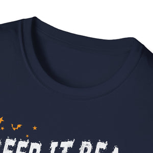 Creep It Real Vintage Ghost Halloween Tee Unisex Softstyle T-Shirt