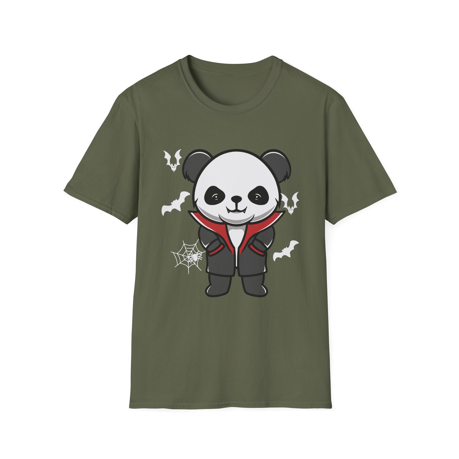 Panda Halloween Sweet Devil Costume Pandas Halloween TeeUnisex Softstyle T-Shirt