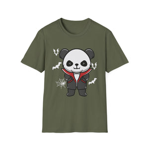 Panda Halloween Sweet Devil Costume Pandas Halloween TeeUnisex Softstyle T-Shirt