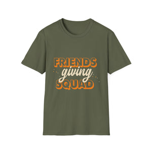 Friendsgiving Squad T-Shirt – Funny Friends Giving Thanksgiving Tee