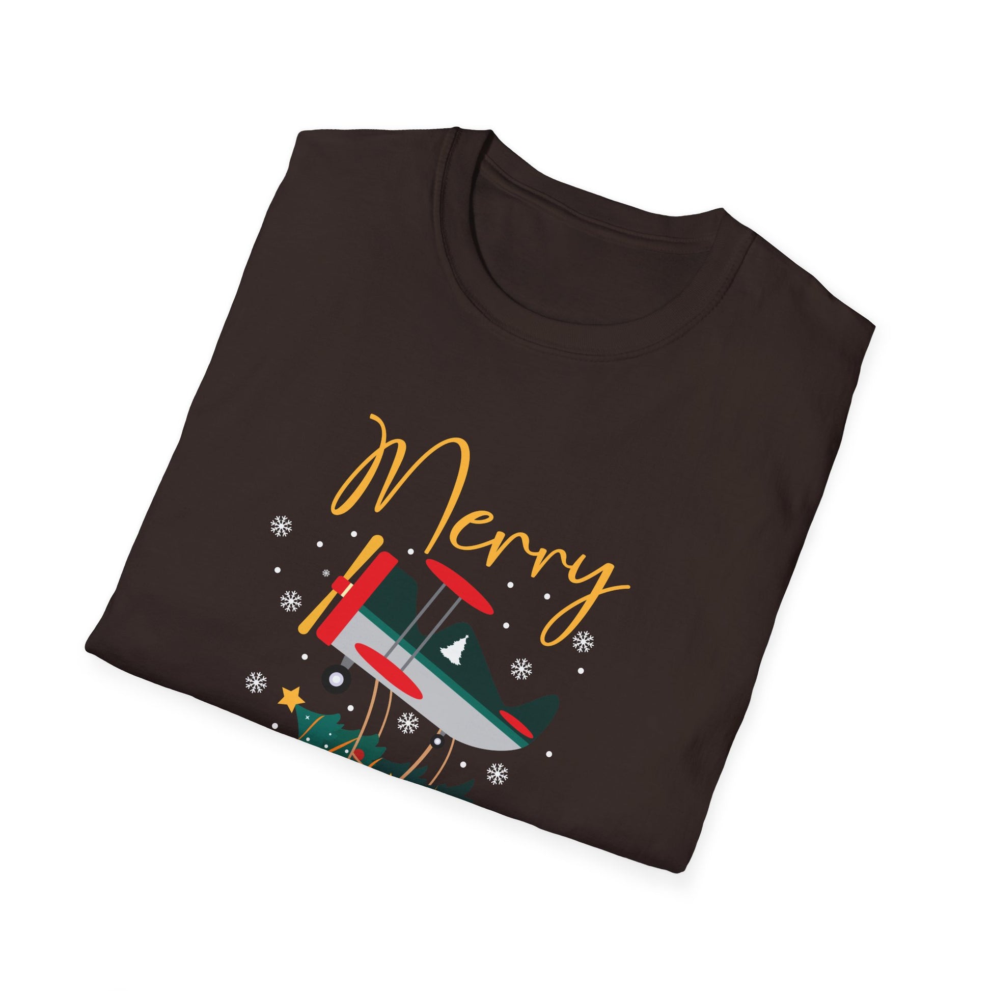 Christmas Merry Snowmobile T-Shirt