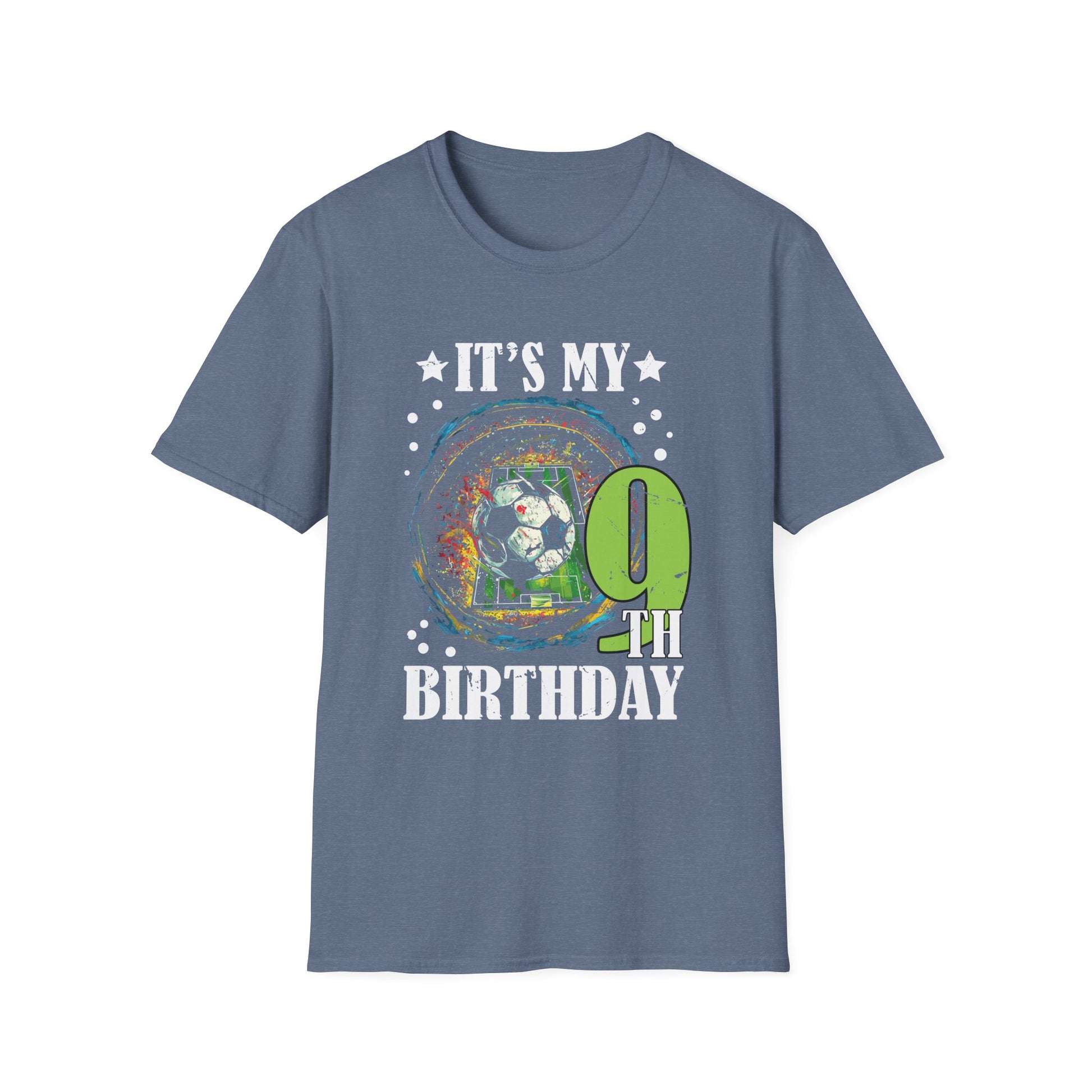 It's my 9th Birthday Soccer Soccer Birthday Party 9 year old Unisex T-Shirt
