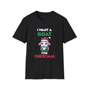 Christmas Goat Goats for All Christmas Goats Unisex T-Shirt