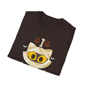 Fun Halloween costume for your Halloween party with cat Tee