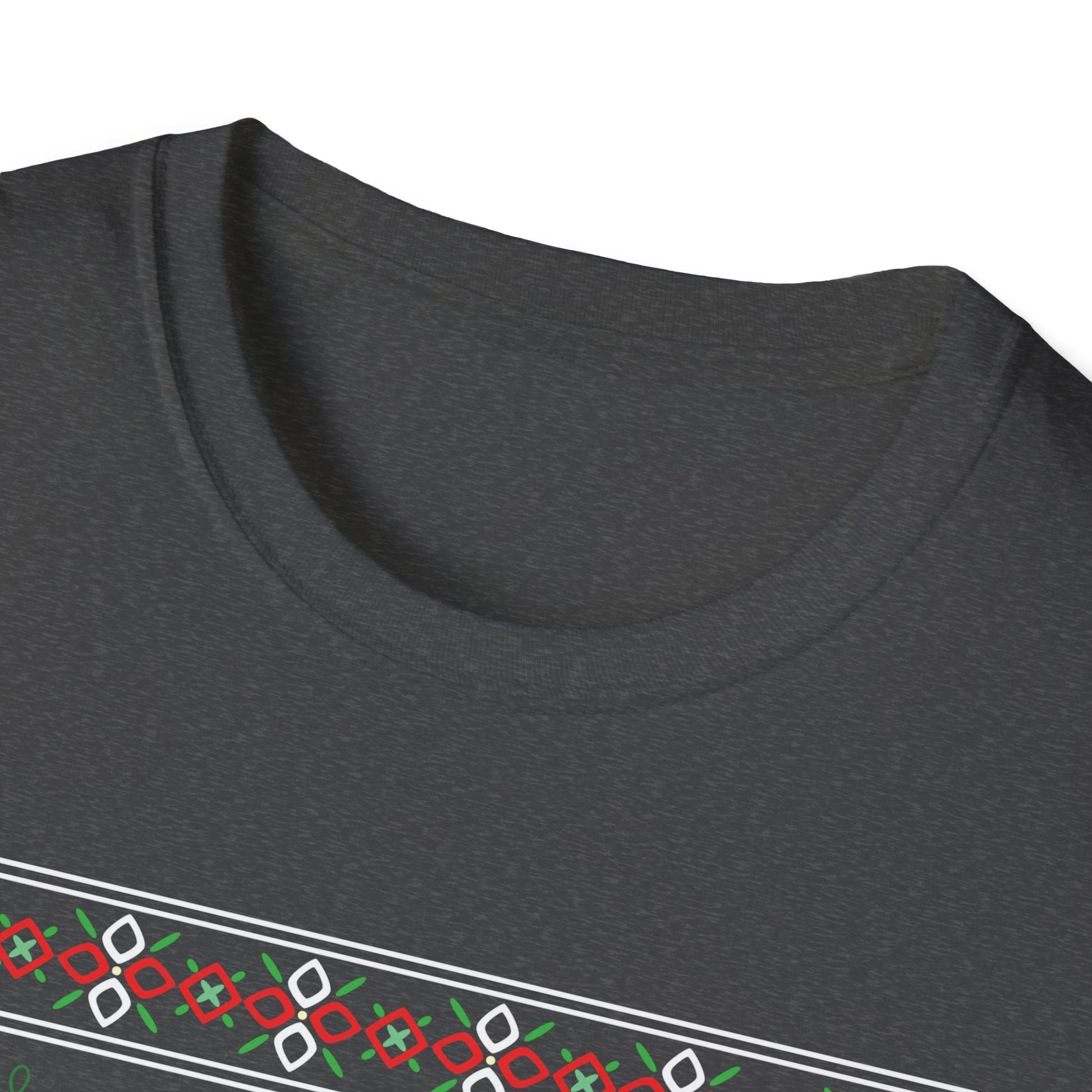 Guitar Ugly Christmas Sweater T-Shirt — Festive Electric & Acoustic Guitar Graphic Tee