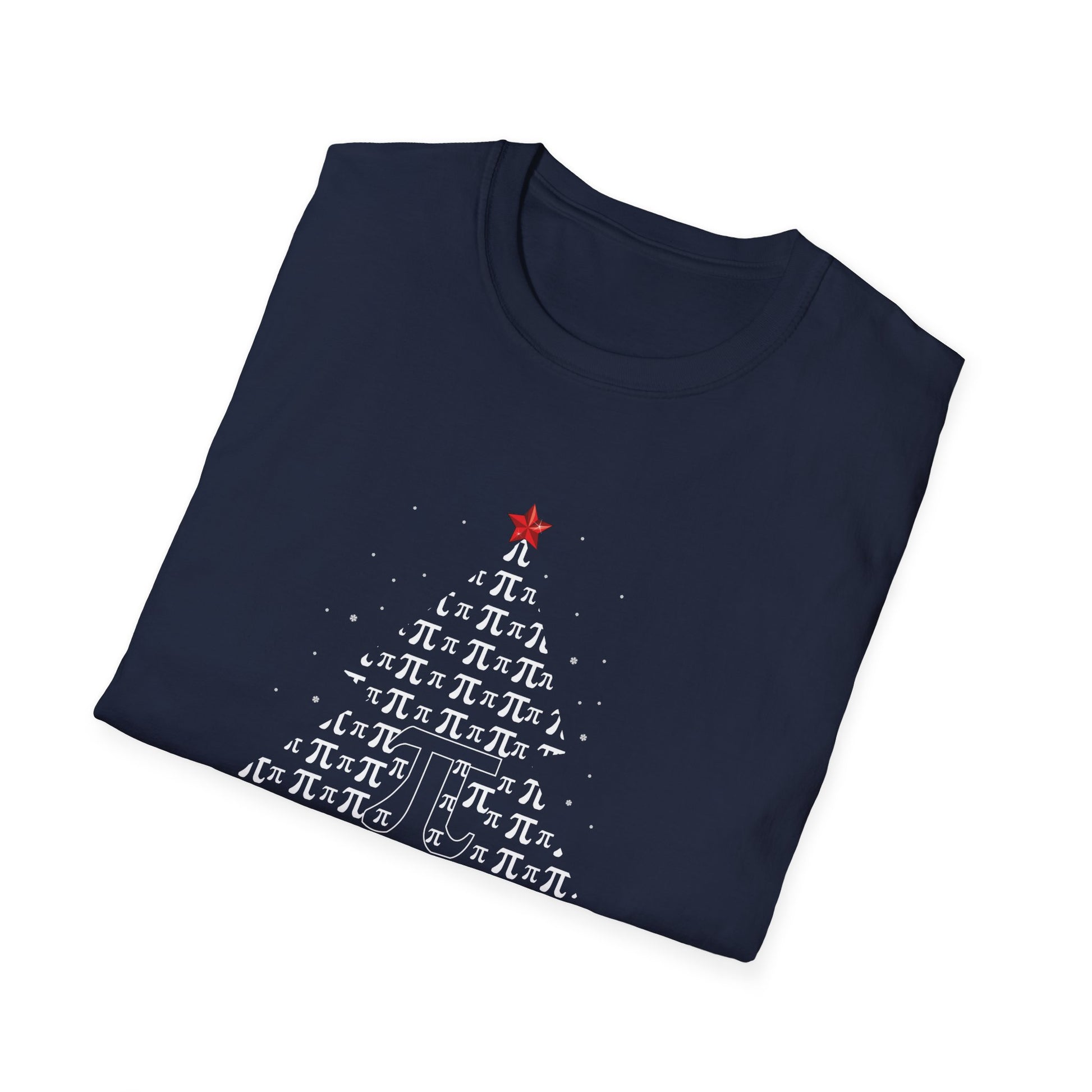 Funny Pi Christmas Tree Math T-Shirt Unisex T-Shirt