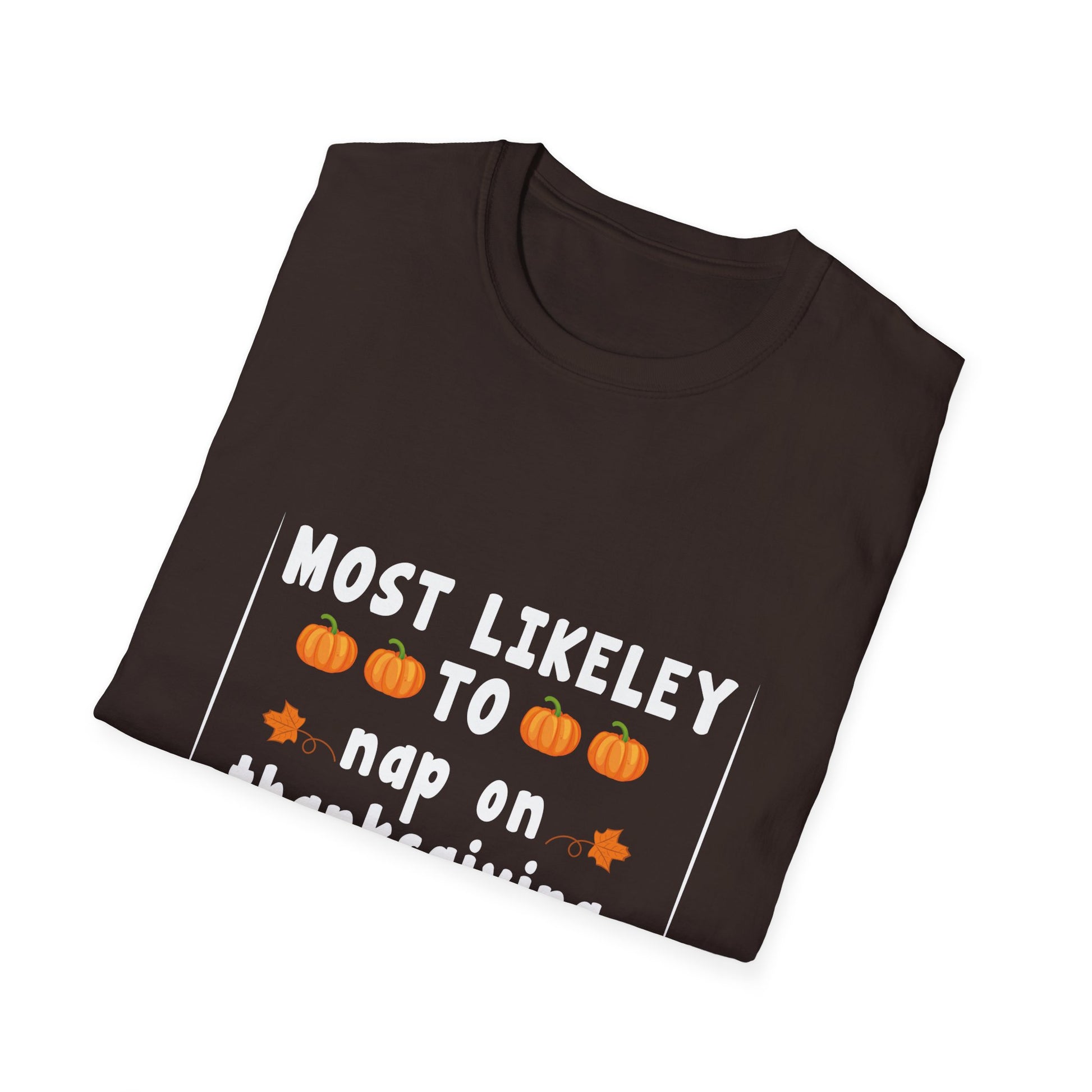 Thanksgiving Nap T-Shirt | Unisex Softstyle Tee