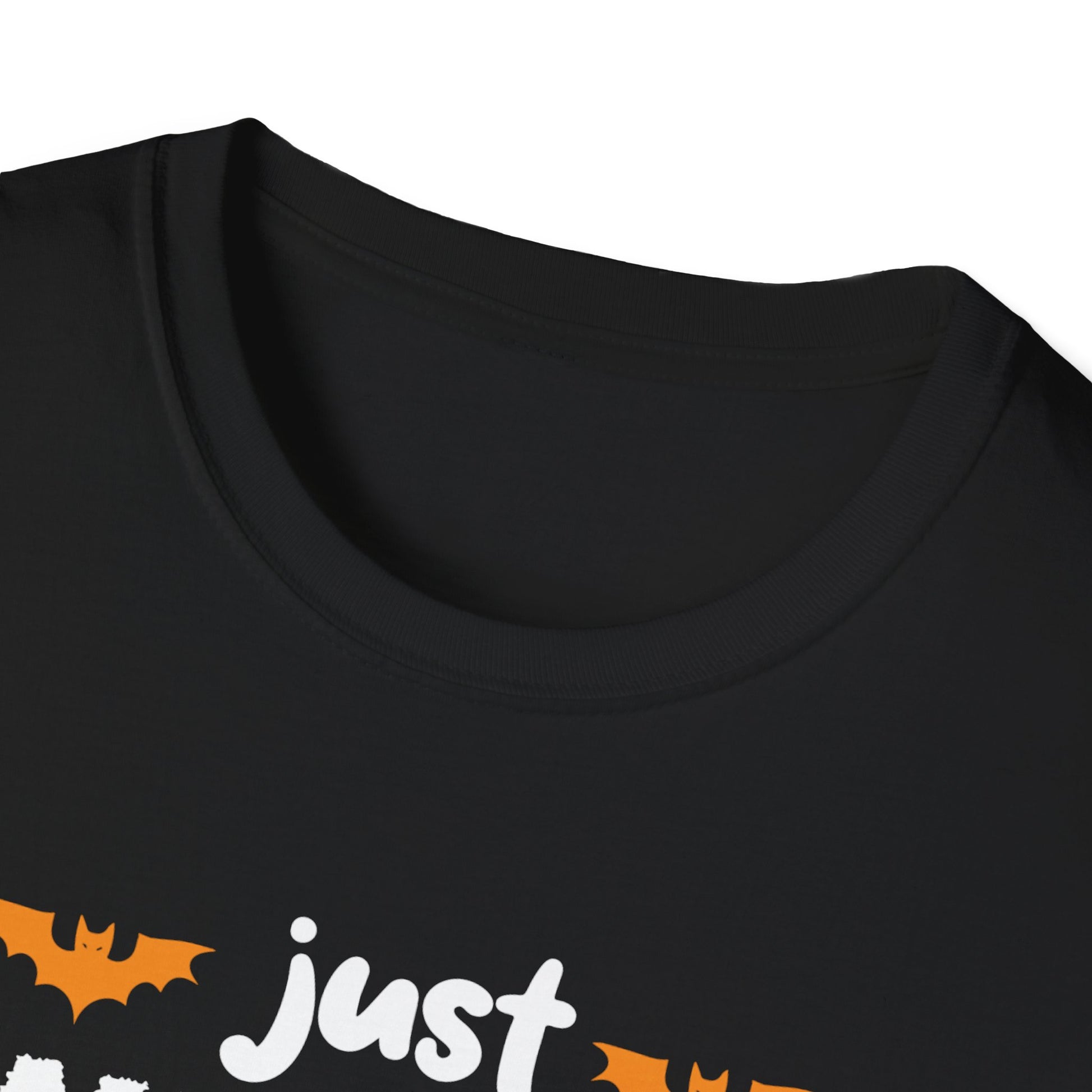 Just Here For The Boos Halloween Costume Funny Halloween TeeUnisex Softstyle T-Shirt