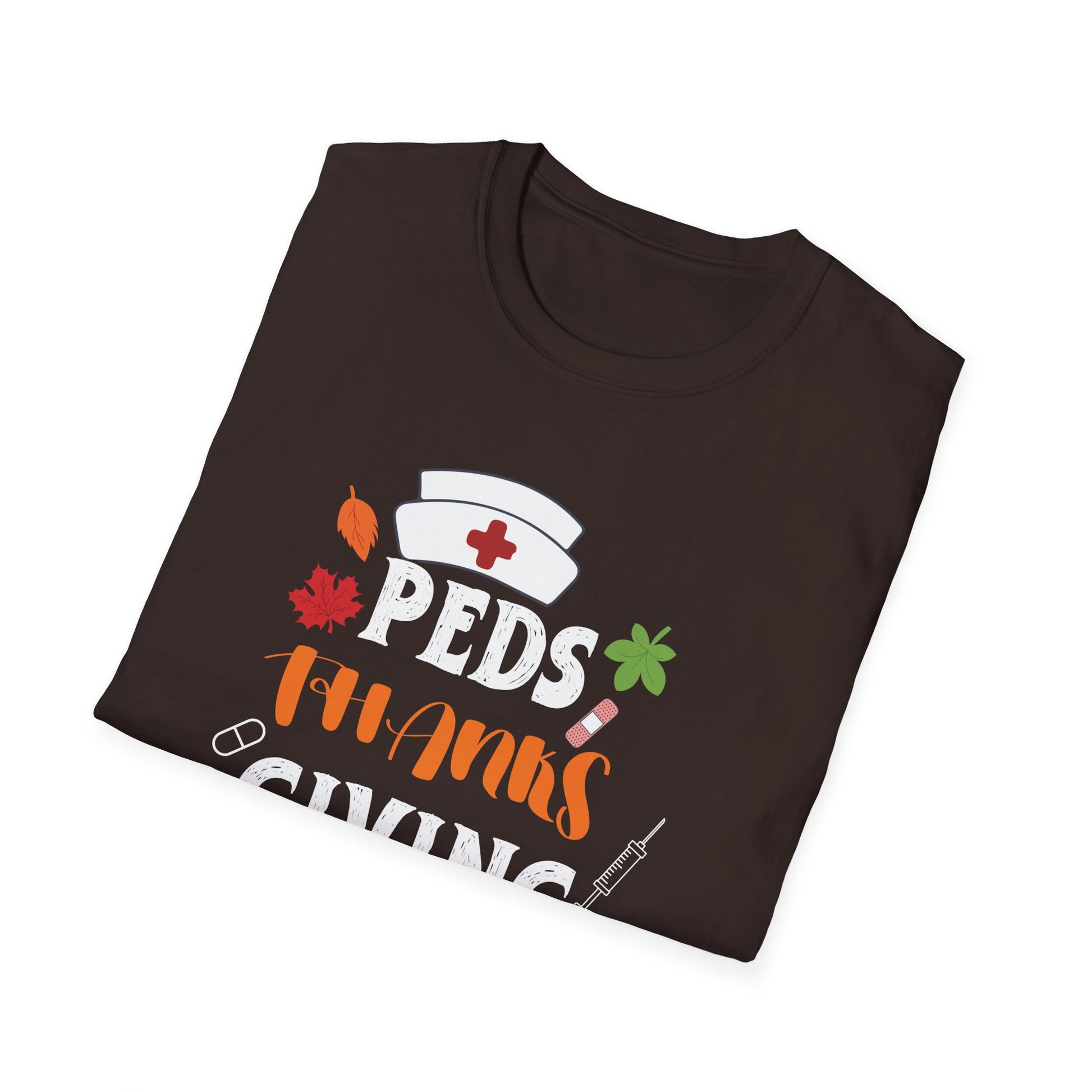 Peds Nursing Thanksgiving Crew T-Shirt