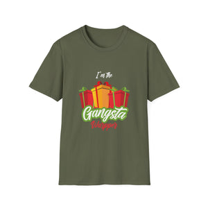 Christmas I_m The Gangsta Wrapper Christmas Unisex T-Shirt