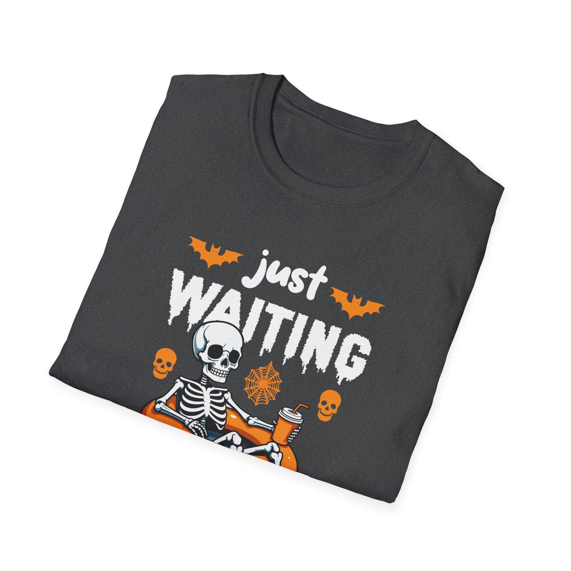 Just Here For The Boos Halloween Costume Funny Halloween TeeUnisex Softstyle T-Shirt