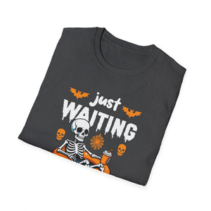 Just Here For The Boos Halloween Costume Funny Halloween TeeUnisex Softstyle T-Shirt