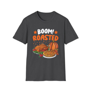Thanksgiving 'Roasted' Turkey & Pumpkin Pie T-Shirt  Unisex T-Shirt