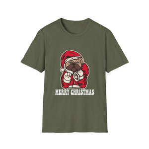 Christmas Bulldog Bully Merry English Bulldog Christmas Unisex T-Shirt