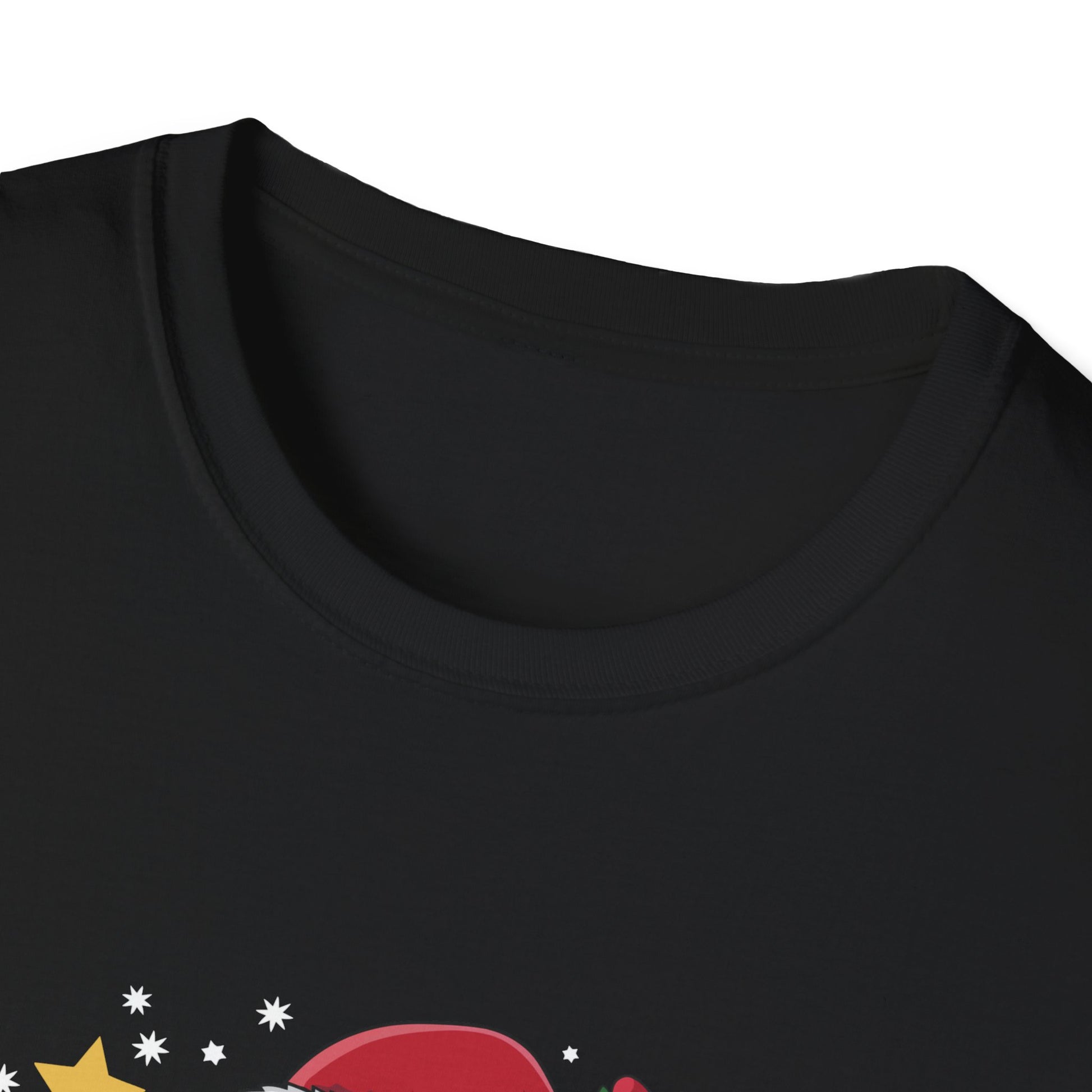 Miniature Schnauzer Merry Woofmas Christmas Dog Unisex Softstyle T-Shirt