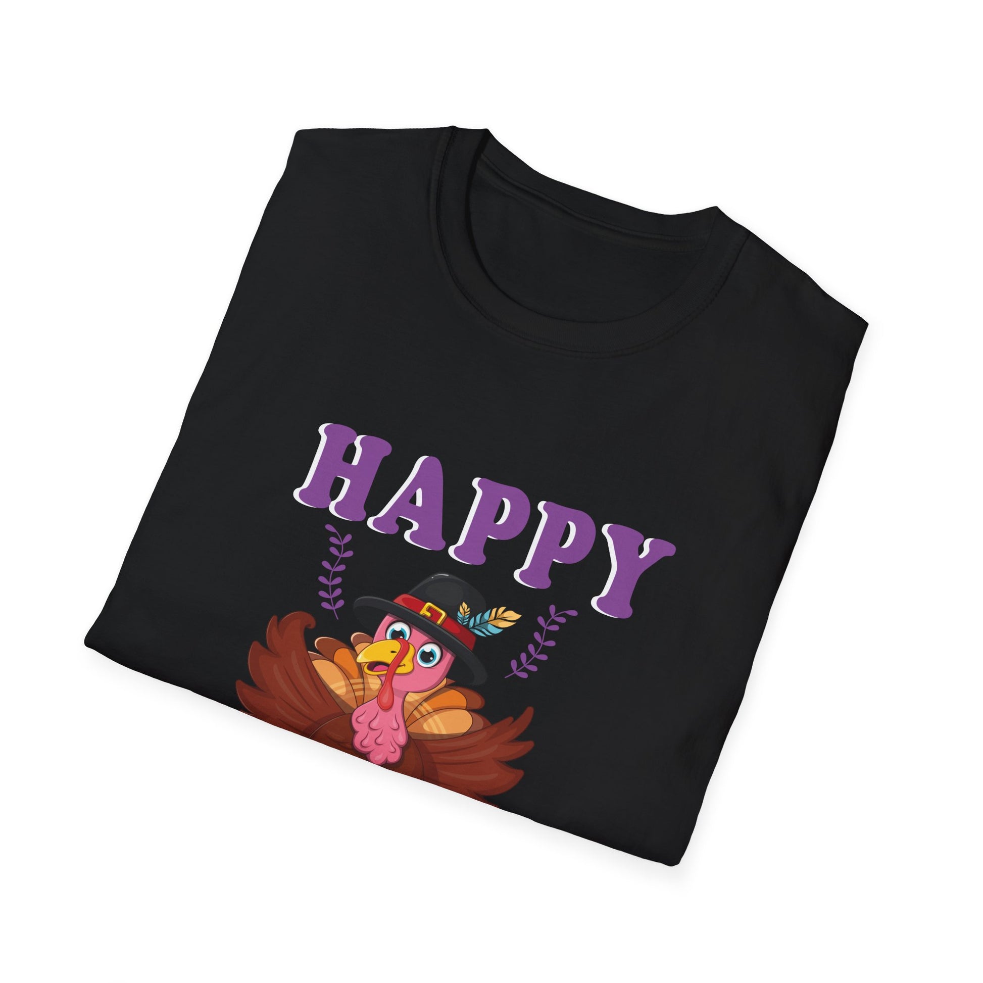Female Turkey Happy Thanksgiving  Unisex T-Shirt