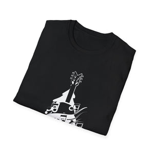 Christmas Guitar Tree Funny Guitarist Christmas Unisex T-Shirt