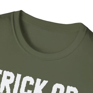 Funny Halloween Zombie Beer Funny Trick or Beer Halloween  Unisex Softstyle T-Shirt
