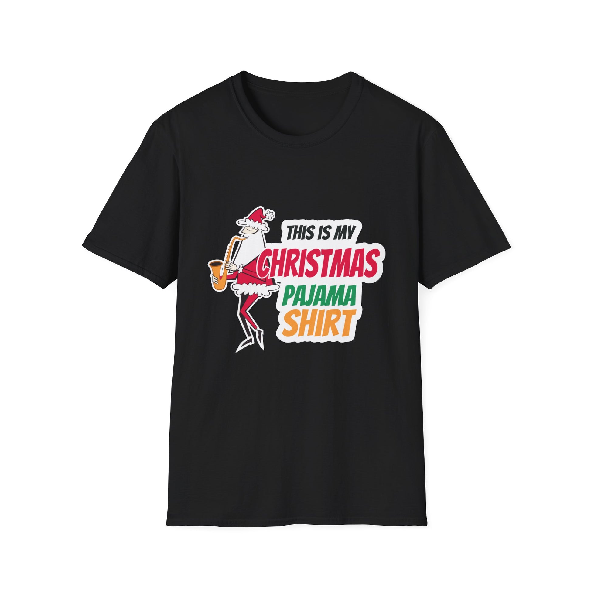 Christmas Pajama Shirt T-Shirt — "This Is My Christmas Pajama Shirt" Holiday Tee