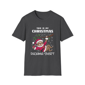 Sloth Christmas Cutie Sloths Christmas T-Shirt-productor-mockup