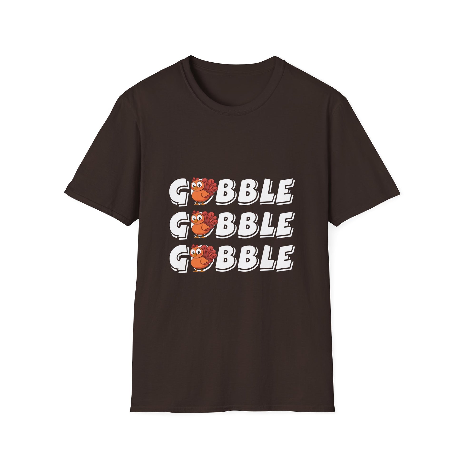 Gobble Gobble Turkey T-Shirt — Cute Thanksgiving Graphic Tee