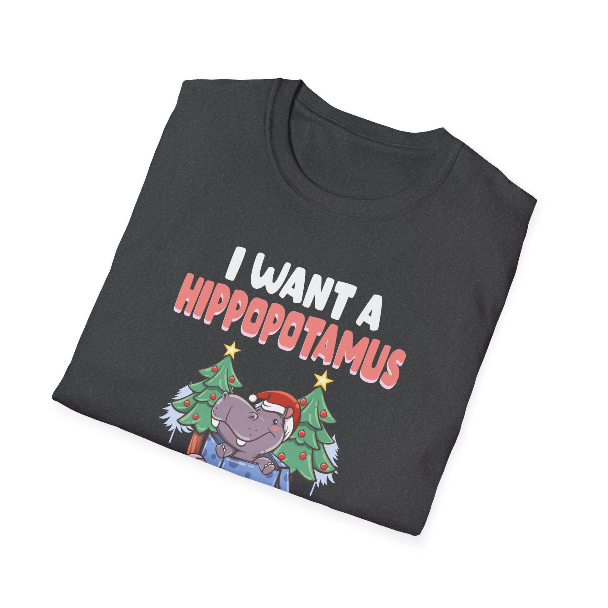 I Want a Hippopotamus for Christmas Unisex T-Shirt