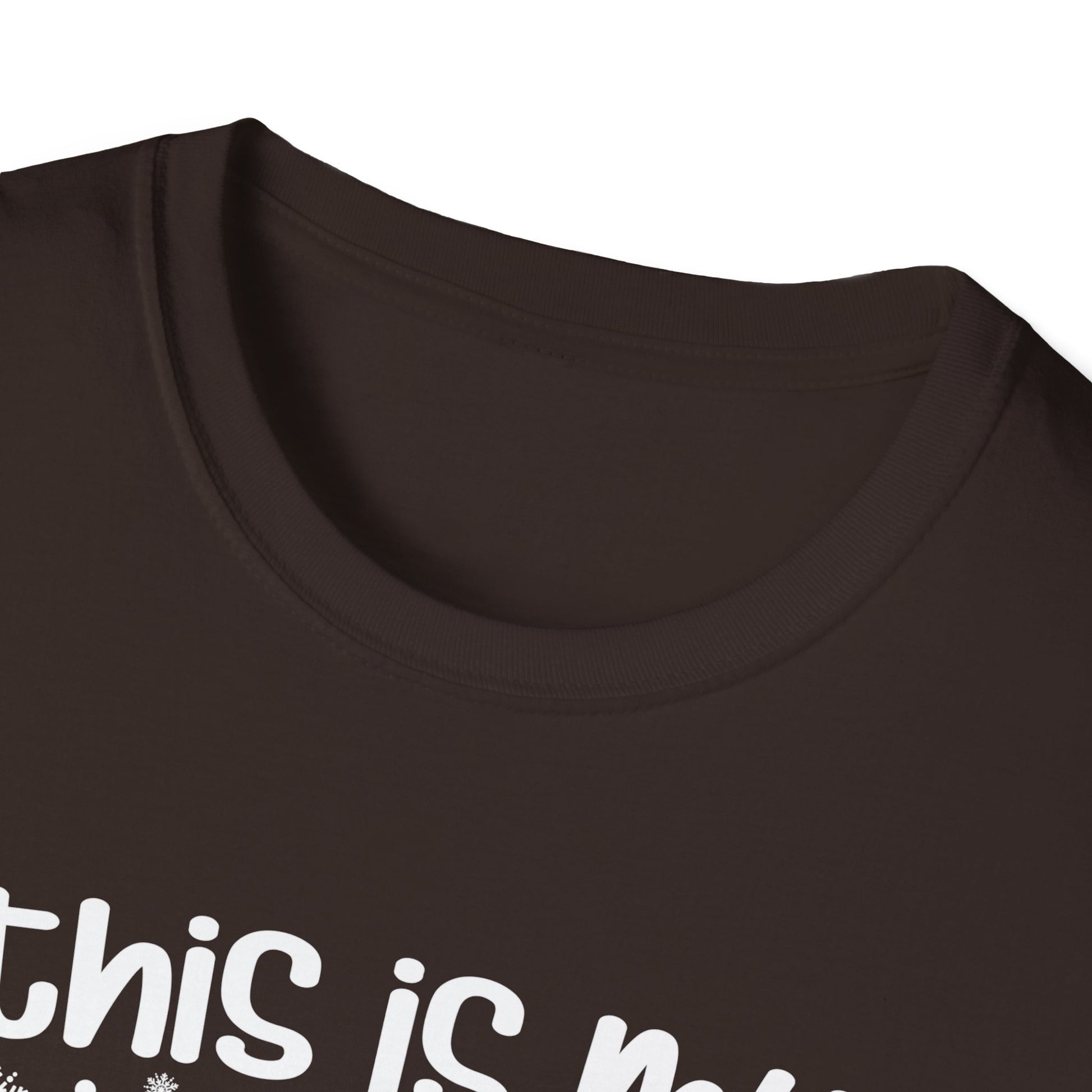 Christmas Pajama Shirt T-Shirt — "This Is My Christmas Poojama Shirt (I Mean Pajama Shirt)" Holiday Tee
