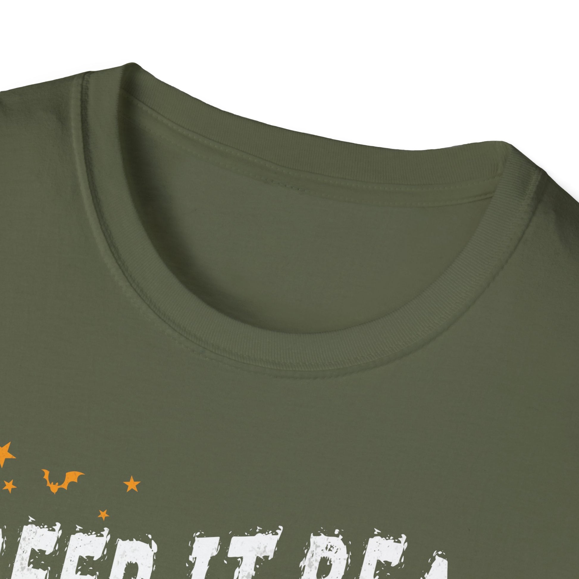 Creep It Real Vintage Ghost Halloween Tee Unisex Softstyle T-Shirt