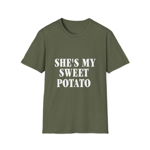 She's My Sweet Potato T-Shirt — Cute Couples / Family Matching Tee