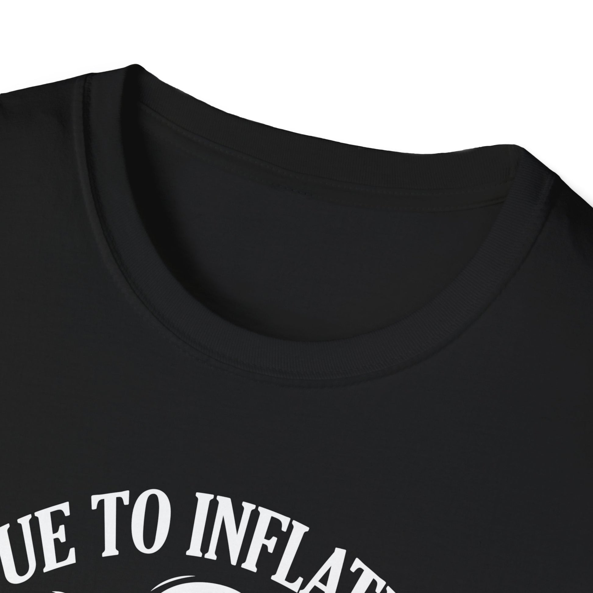 Due To Inflation This Is My Halloween Costume Cute Halloween TeeUnisex Softstyle T-Shirt