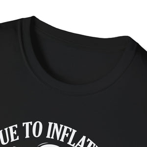 Due To Inflation This Is My Halloween Costume Cute Halloween TeeUnisex Softstyle T-Shirt