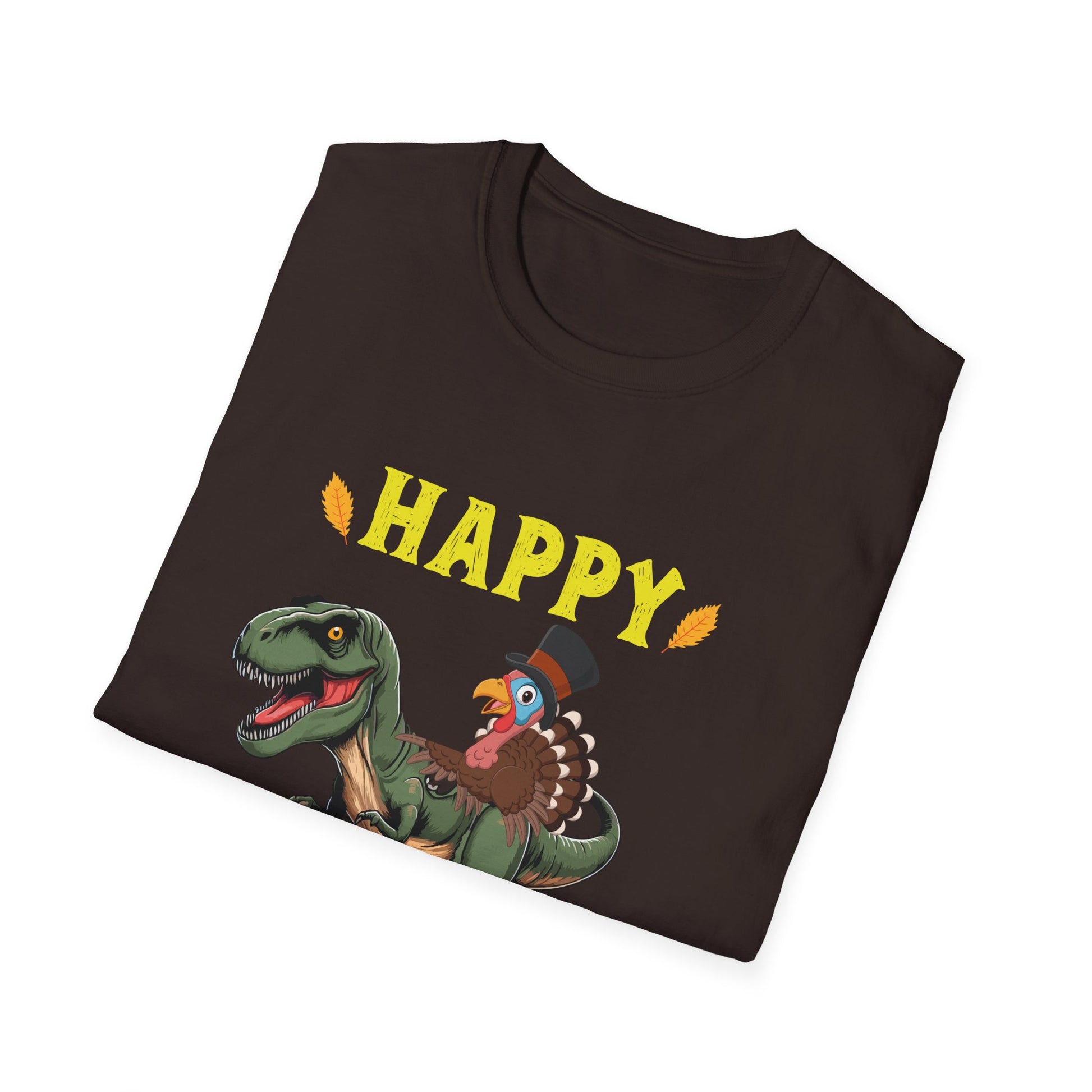Happy Trexgiving T-Shirt – Funny Thanksgiving Dinosaur Tee