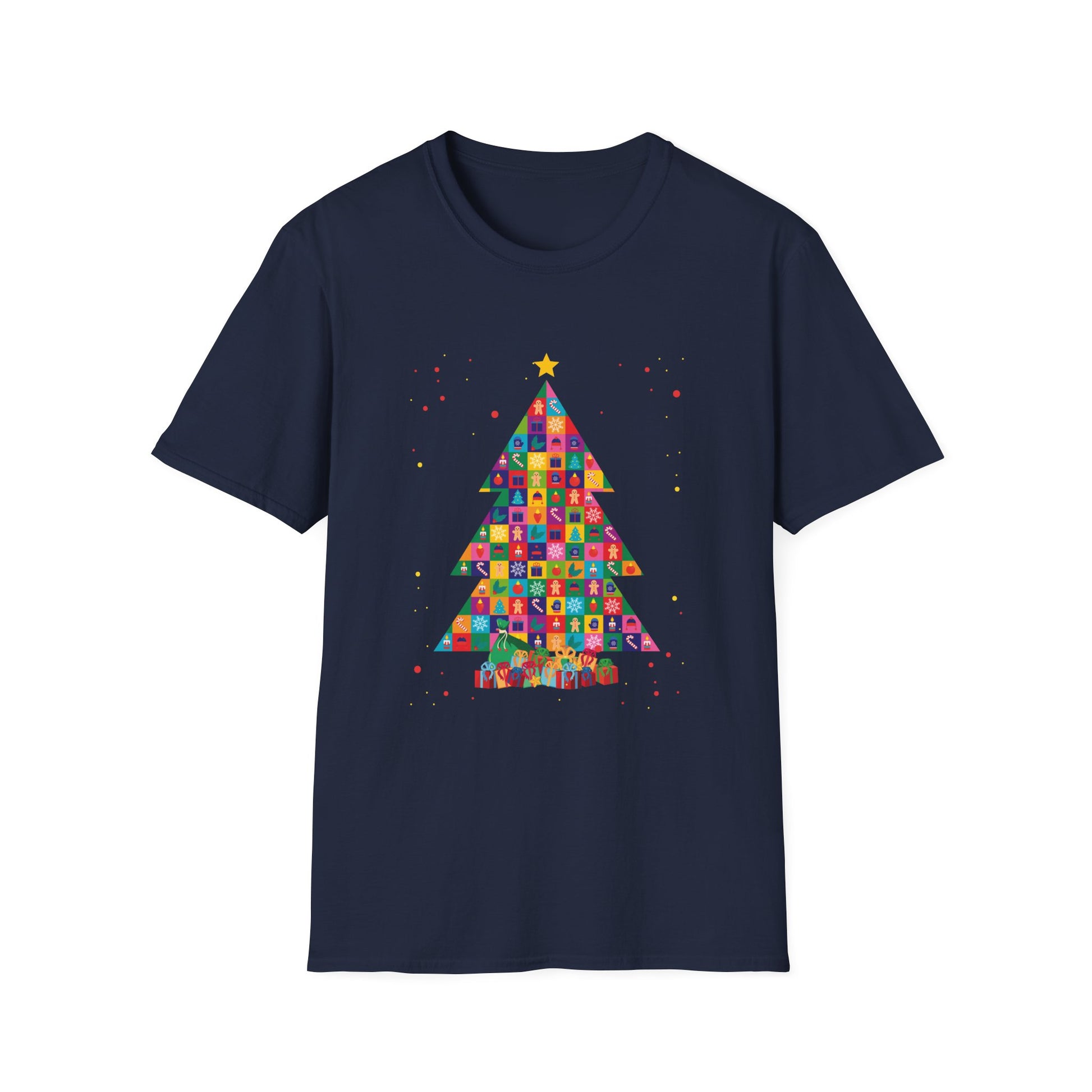 Autism Christmas Tree Autism Christmas Unisex T-Shirt