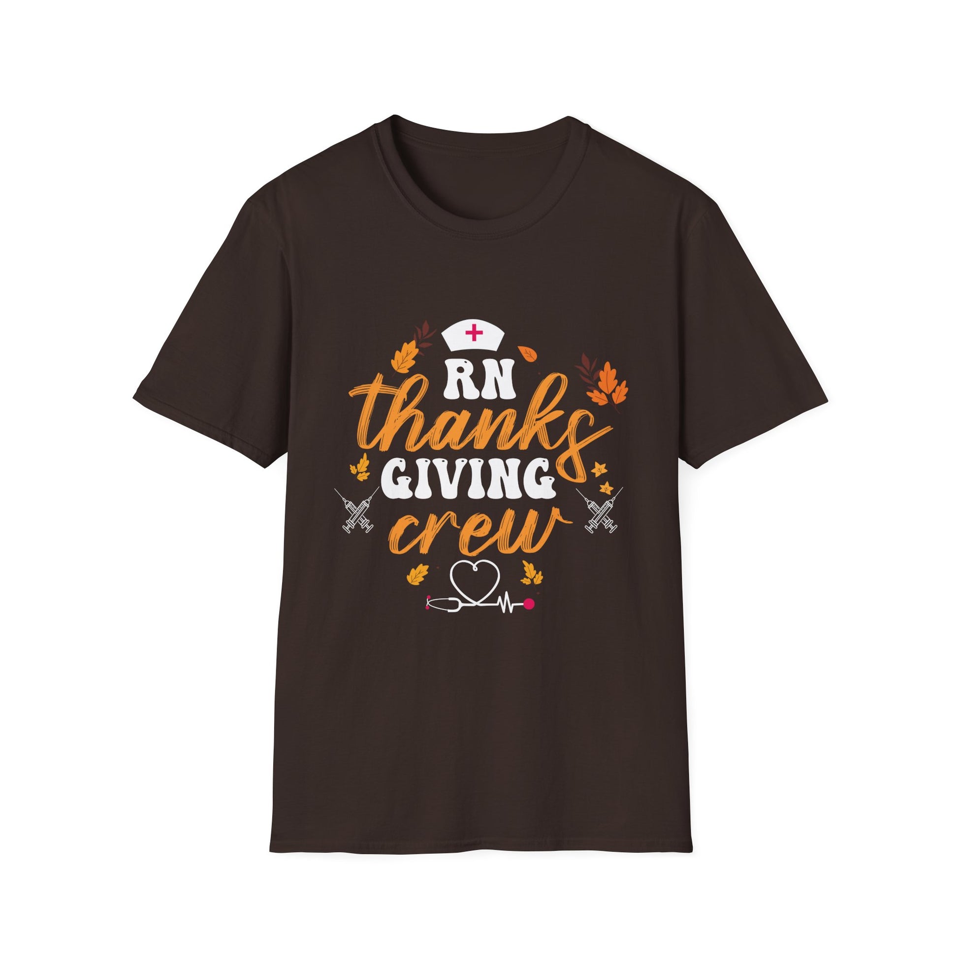 Thanksgiving Crew RN T-Shirt for Nurses  Unisex T-Shirt