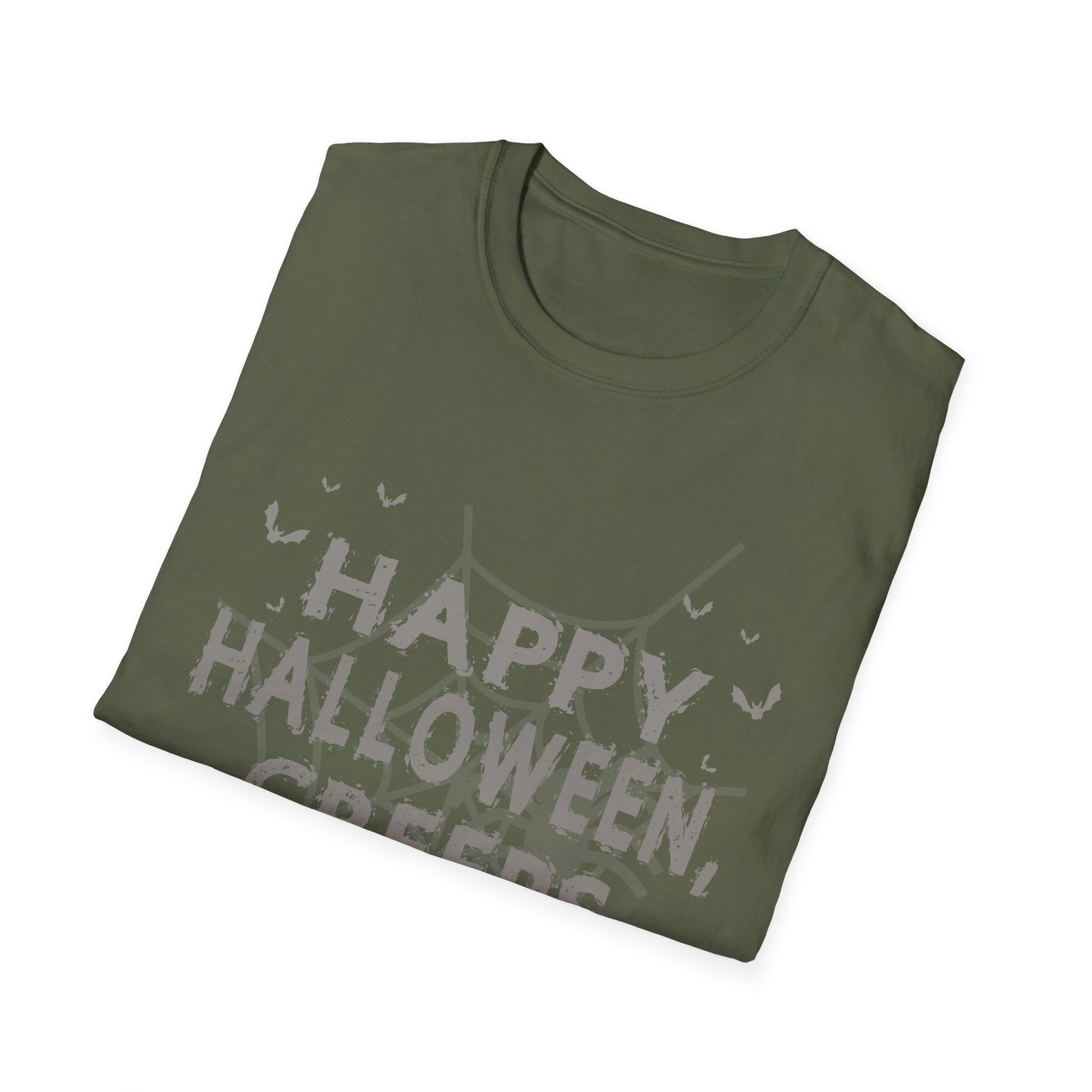 Halloween Creeps T-Shirt — "Happy Halloween, Creeps" Spooky Graphic Tee