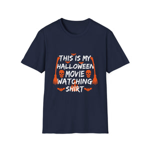 Halloween Movie Watching T-Shirt — 