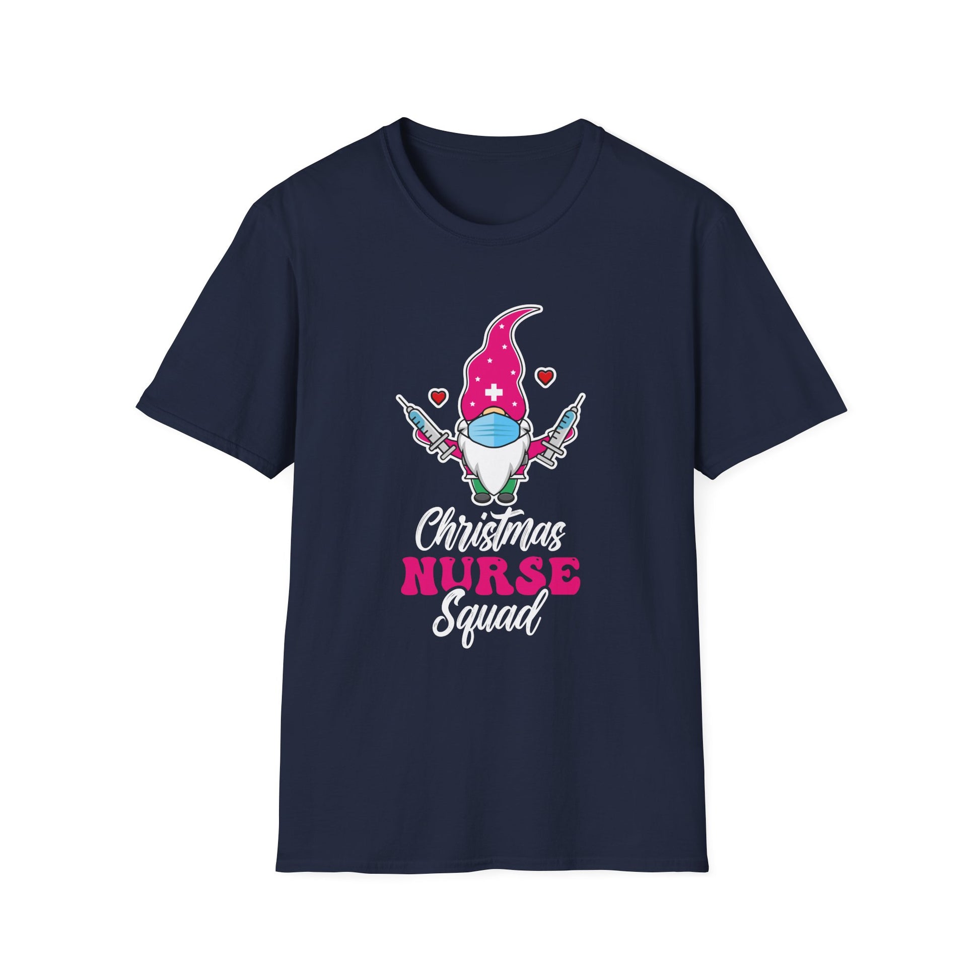 Christmas Nurse squad Funny Christmas Gnome Unisex T-Shirt