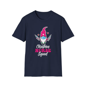 Christmas Nurse squad Funny Christmas Gnome Unisex T-Shirt
