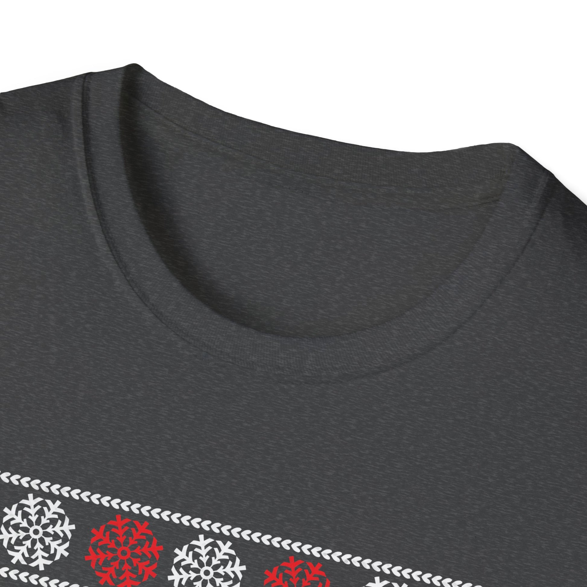 Christmas Snowmen T-Shirt — Festive Holiday Tree & Snowflake Tee