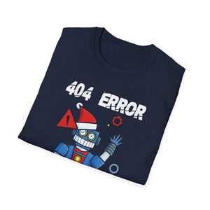 Anti Christmas Ugly Christmas 404 Error Christmas Unisex T-Shirt