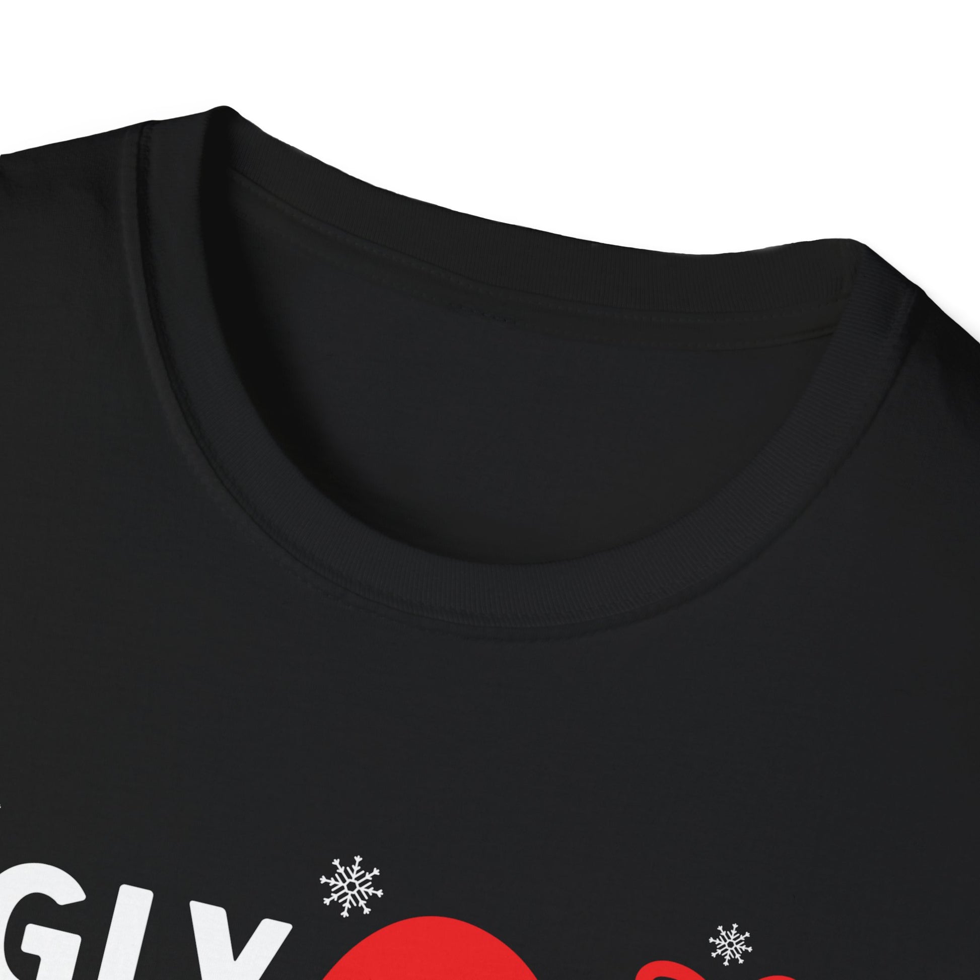 Funny Christmas T-Shirt - "Ugly Christmas Sweaters Are Hot and Overrated" Holiday Tee