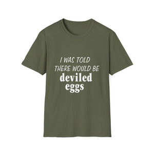 Deviled Eggs Funny Graphic T-Shirt — 