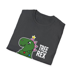 Christmas Dinosaur Christmas Tree Tree Rex Unisex T-Shirt