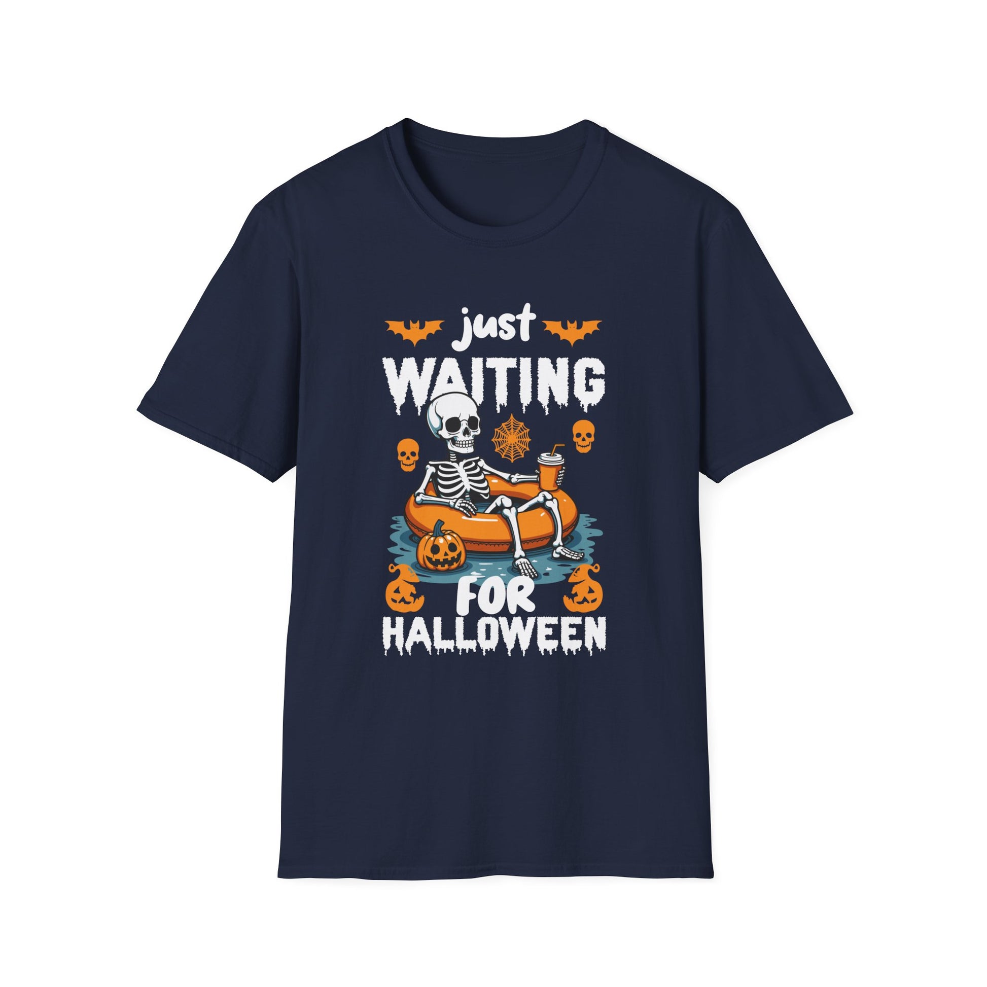 Just Here For The Boos Halloween Costume Funny Halloween TeeUnisex Softstyle T-Shirt