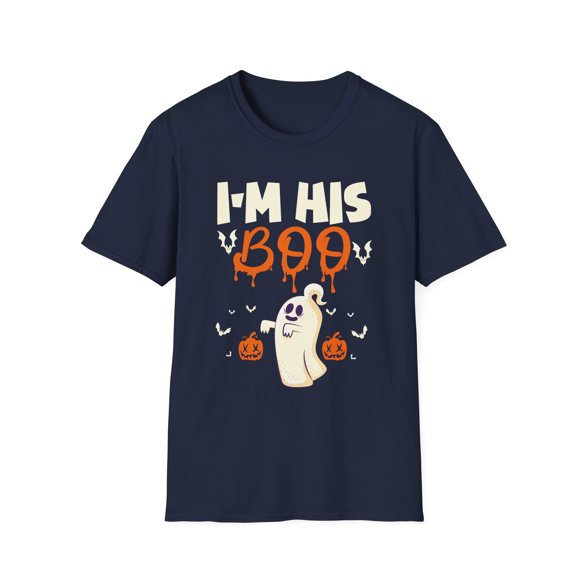 'M His Boo - Halloween Costume - Halloween TeeUnisex Softstyle T-Shirt