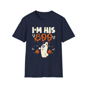'M His Boo - Halloween Costume - Halloween TeeUnisex Softstyle T-Shirt